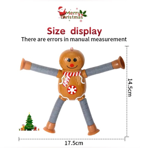 4PCS Variable Stretch Tube Christmas Tree Haning Decoration...